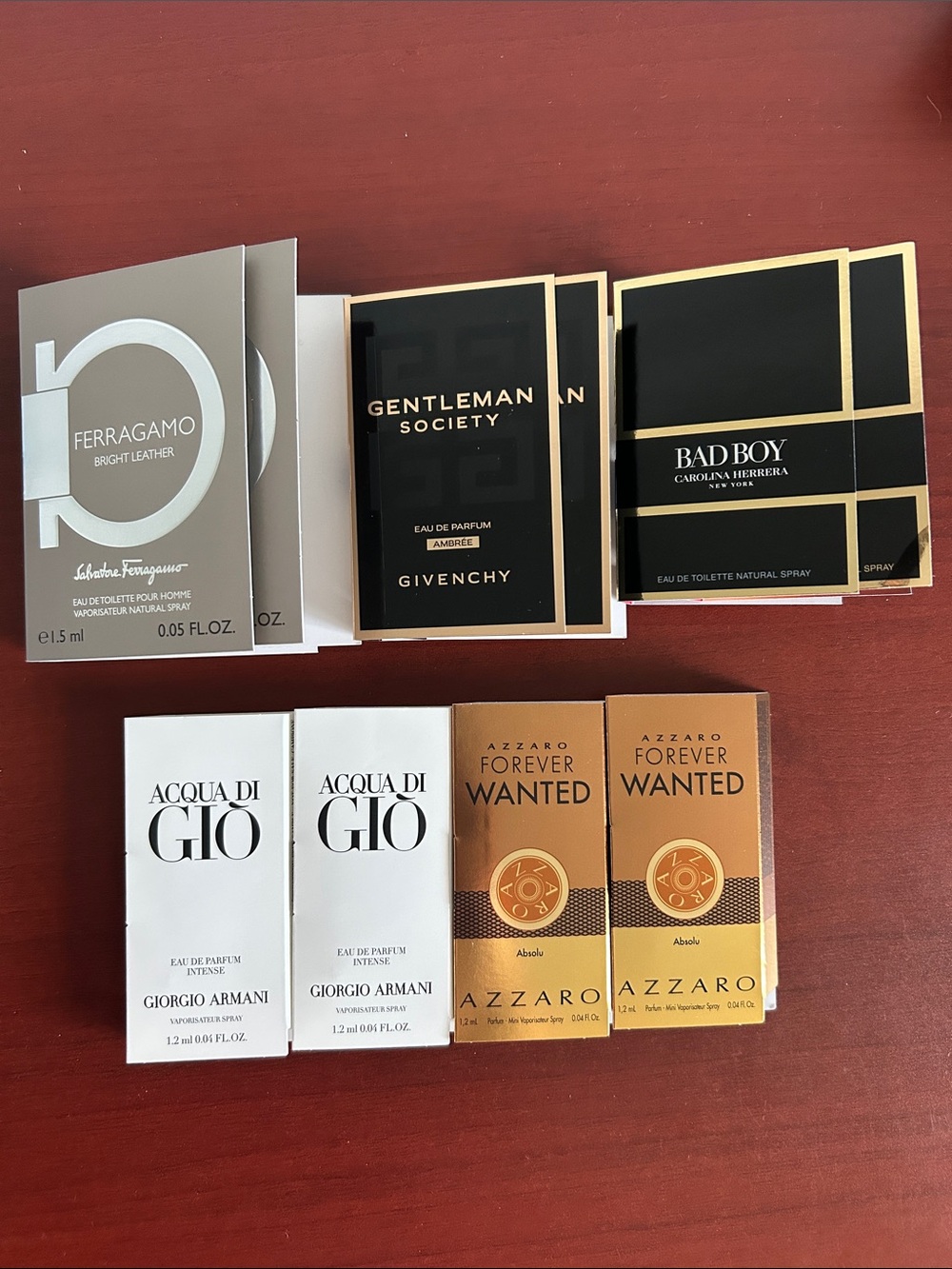 10 pieces Assorted Designer mens Samples